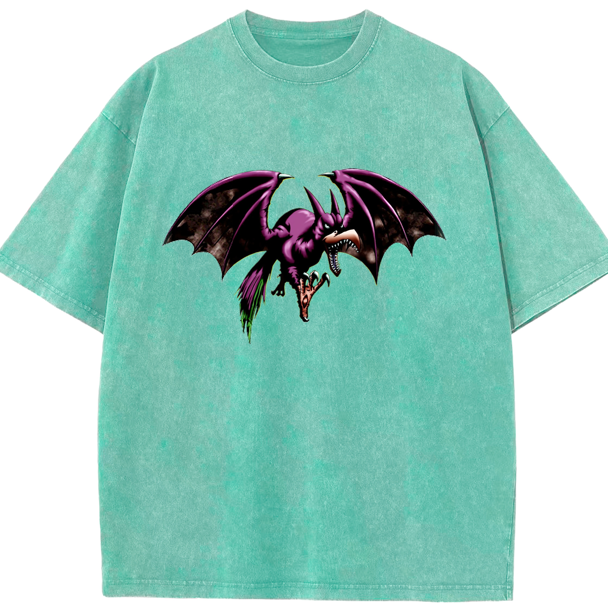 （画像用） 遊☆戯☆王 Yu-Gi-Oh! 綿100% ヴィンテージ風 半袖Tシャツ（フロントプリント）